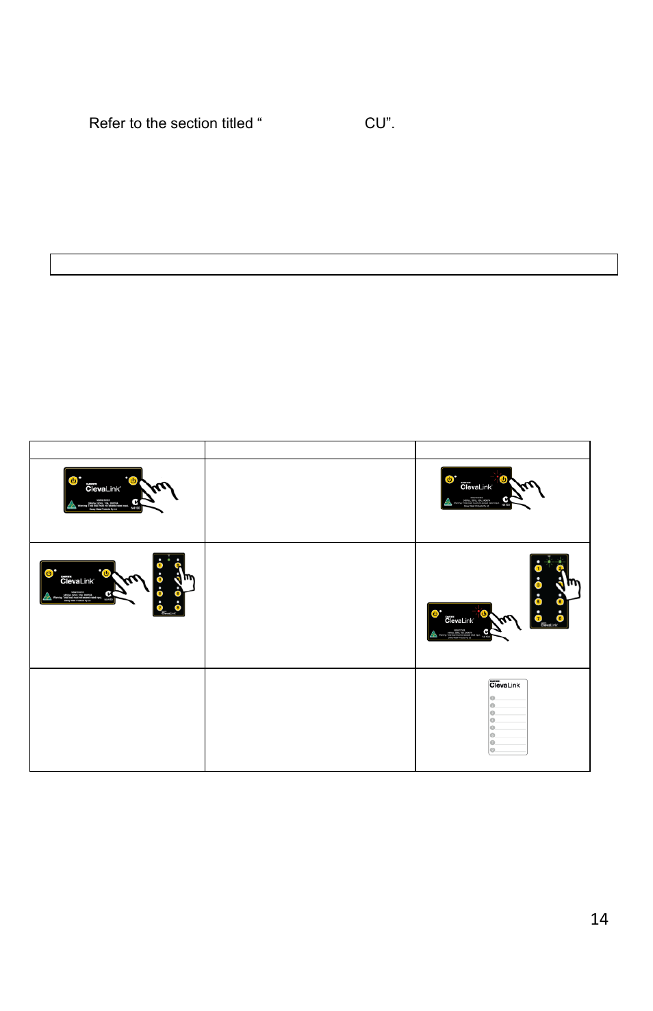 Davey CLEVALINK SYSTEM CONTROLS User Manual | Page 14 / 16