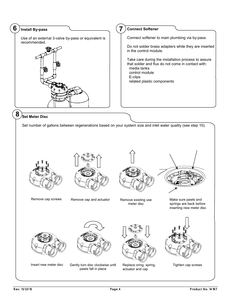 Davey 2060s OD KINETICO DOMESTIC WATER SOFTENER User Manual | Page 4 / 8