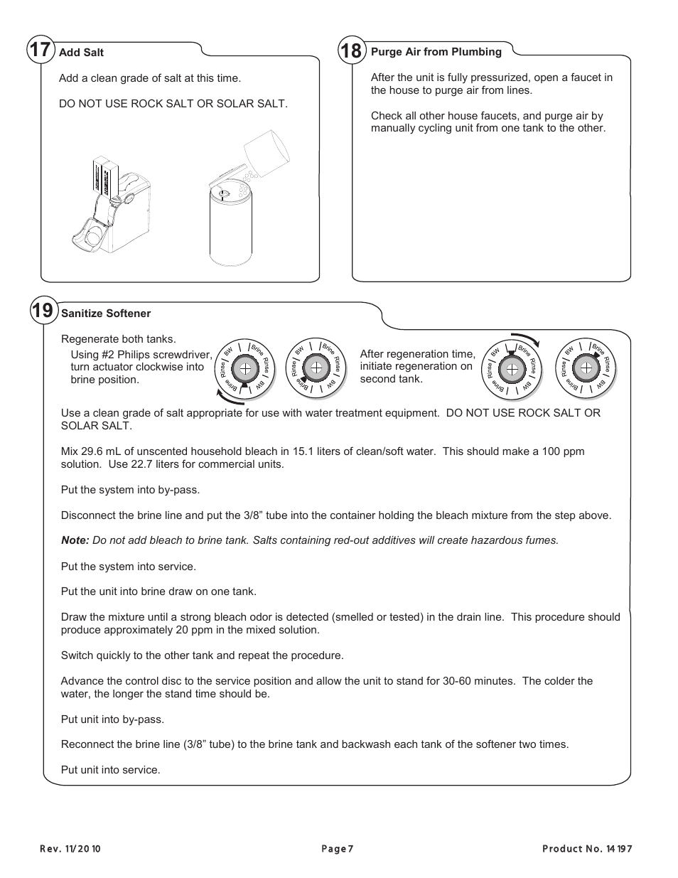 Davey 2060s OD KINETICO DOMESTIC WATER SOFTENER User Manual | Page 7 / 8