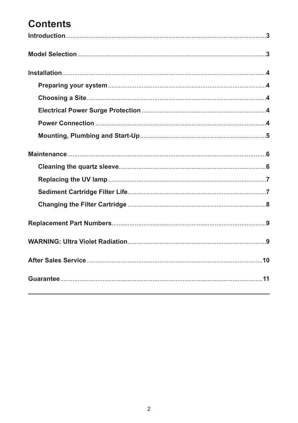 Davey Aquashield Centurion 50W & 70W User Manual | Page 2 / 12