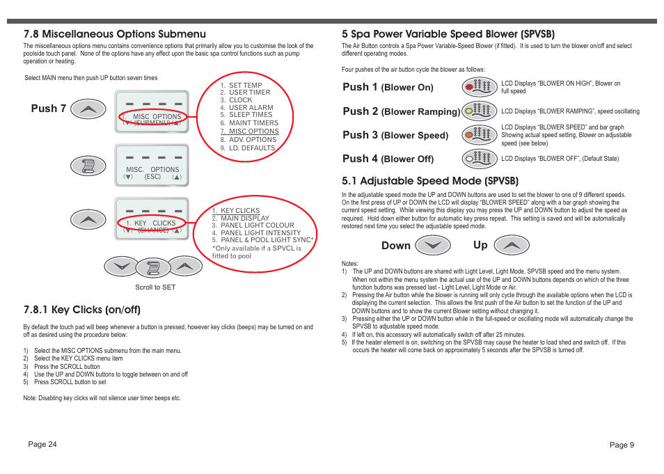 Davey SP800-20,30 Single/3 phase SPAPOWER CONTROLLER User Manual | Page 11 / 18