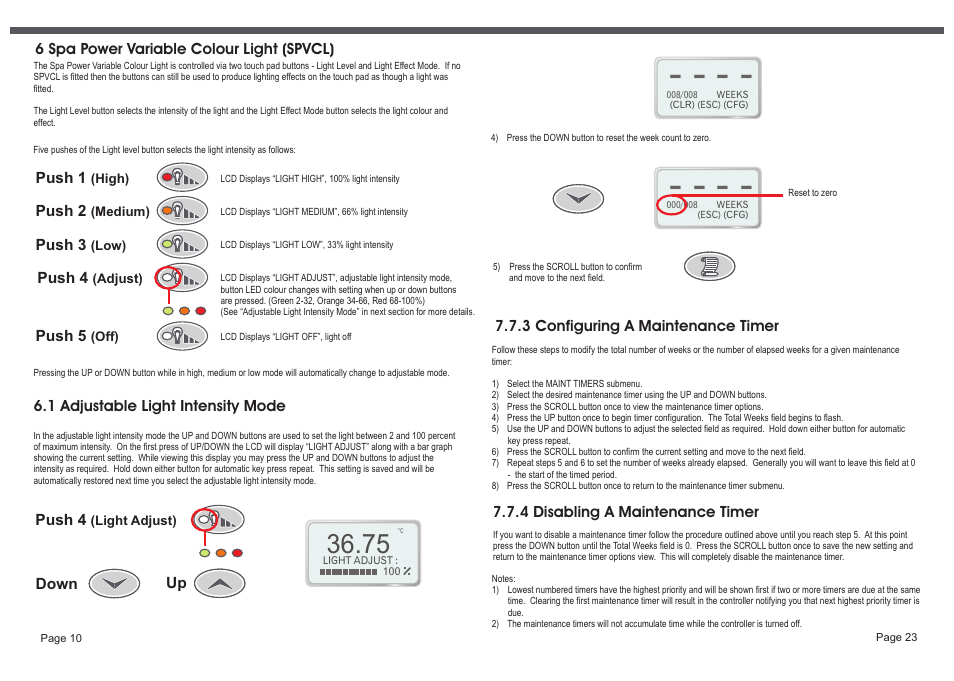 Davey SP800-20,30 Single/3 phase SPAPOWER CONTROLLER User Manual | Page 12 / 18