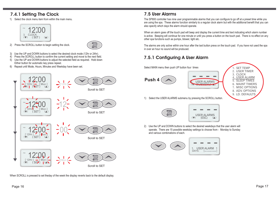 Davey SP800-20,30 Single/3 phase SPAPOWER CONTROLLER User Manual | Page 18 / 18