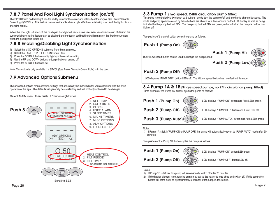 O.50 | Davey SP800-20,30 Single/3 phase SPAPOWER CONTROLLER User Manual | Page 9 / 18