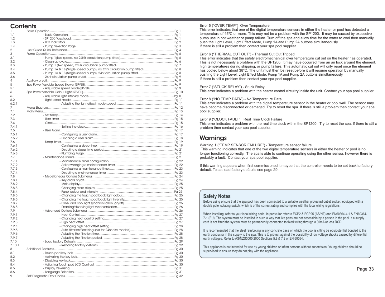 Davey SP1200-60 (1ph) SPAPOWER CONTROLLER User Manual | Page 2 / 18