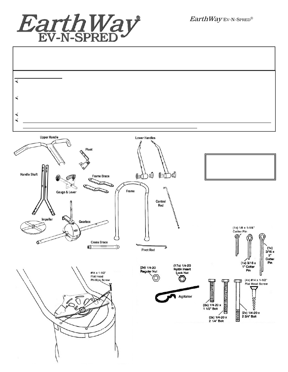 Earthway Outlet C22HDS User Manual | 6 pages