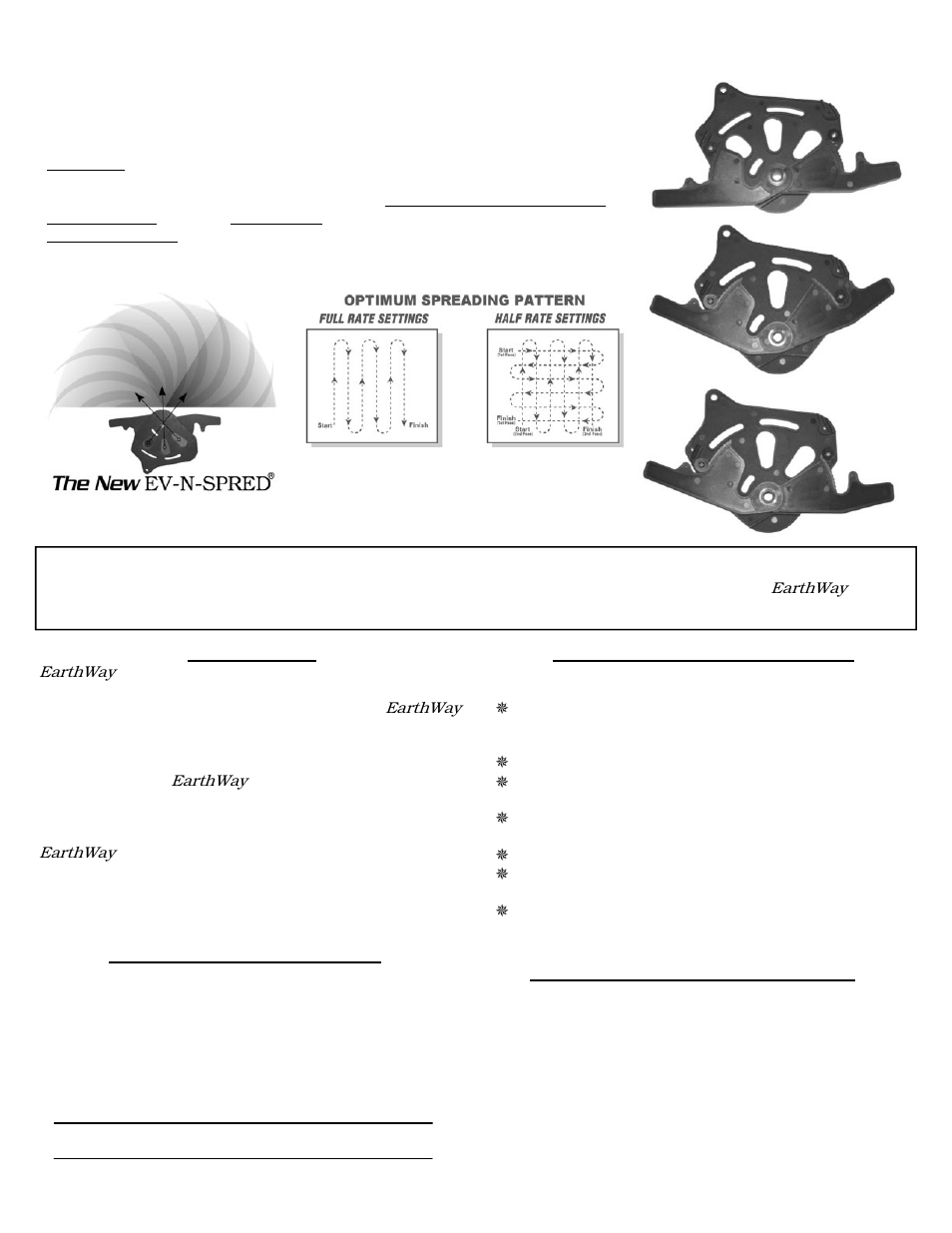 Warranty, Operating instructions, How to order spare parts | Earthway Outlet C22HDS User Manual | Page 5 / 6