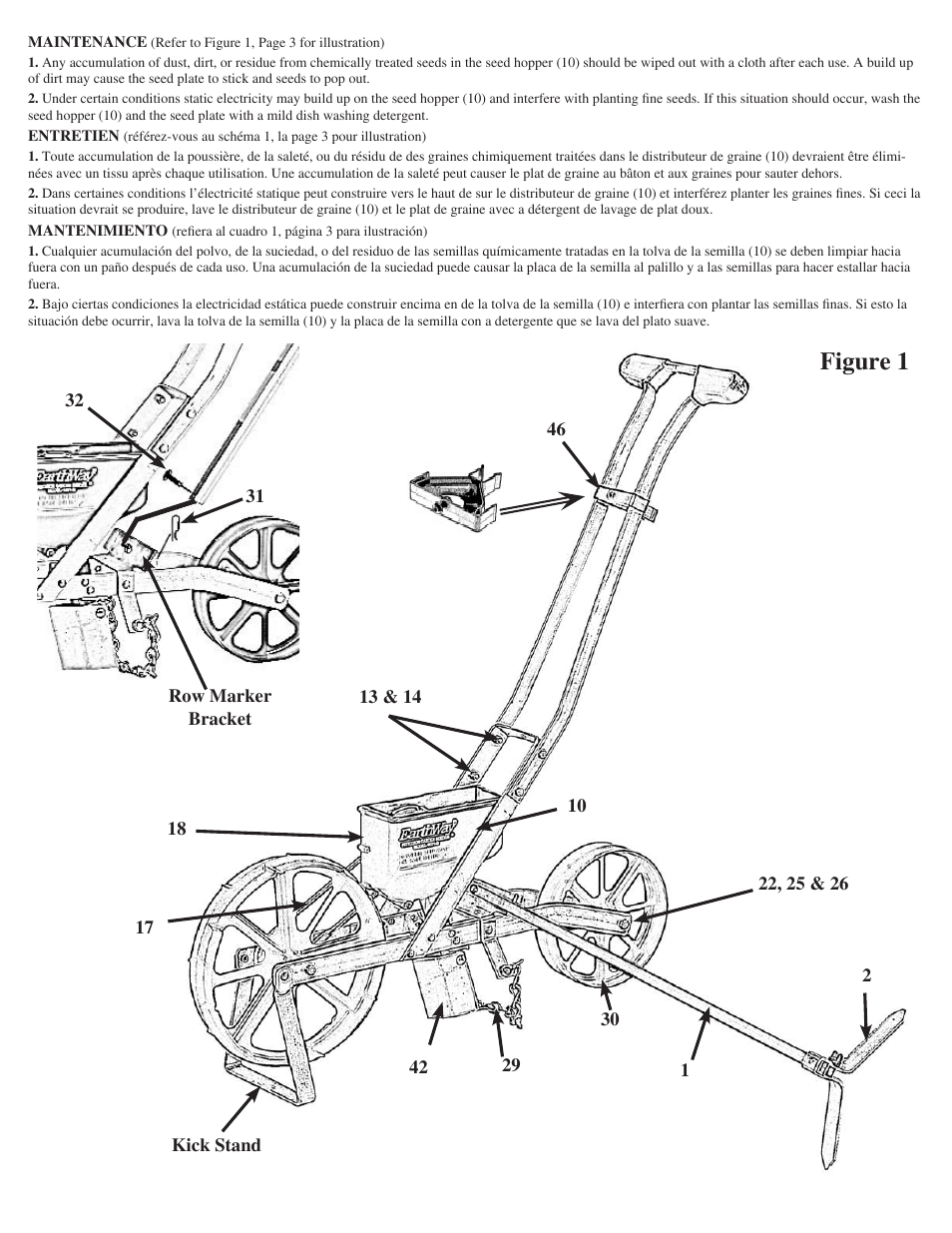 Figure 1 | Earthway Outlet 1001-B User Manual | Page 3 / 5