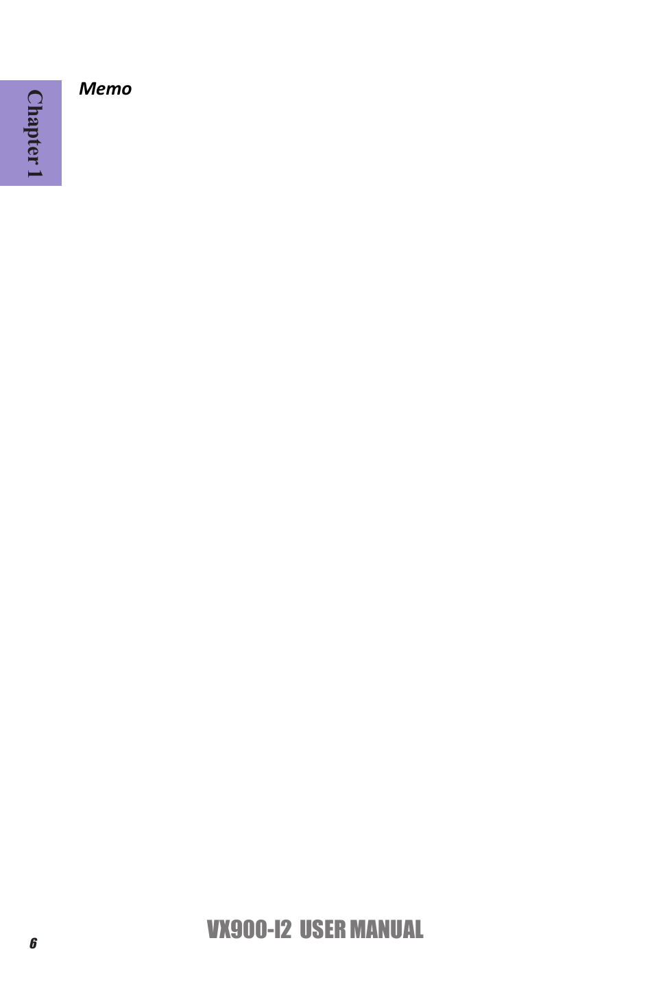 Vx900-i2 user manual | Elitegroup VX900-I2 (V1.0) User Manual | Page 10 / 50