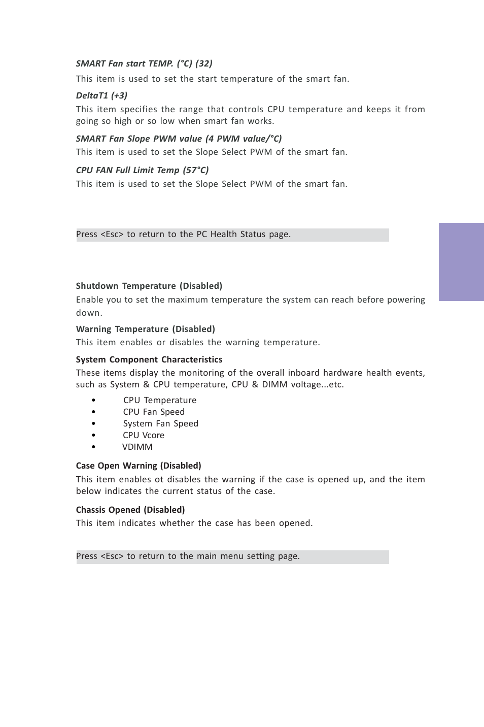 Vx900-i user manual, Chapter 3 | Elitegroup VX900-I (V1.0A) User Manual | Page 39 / 52