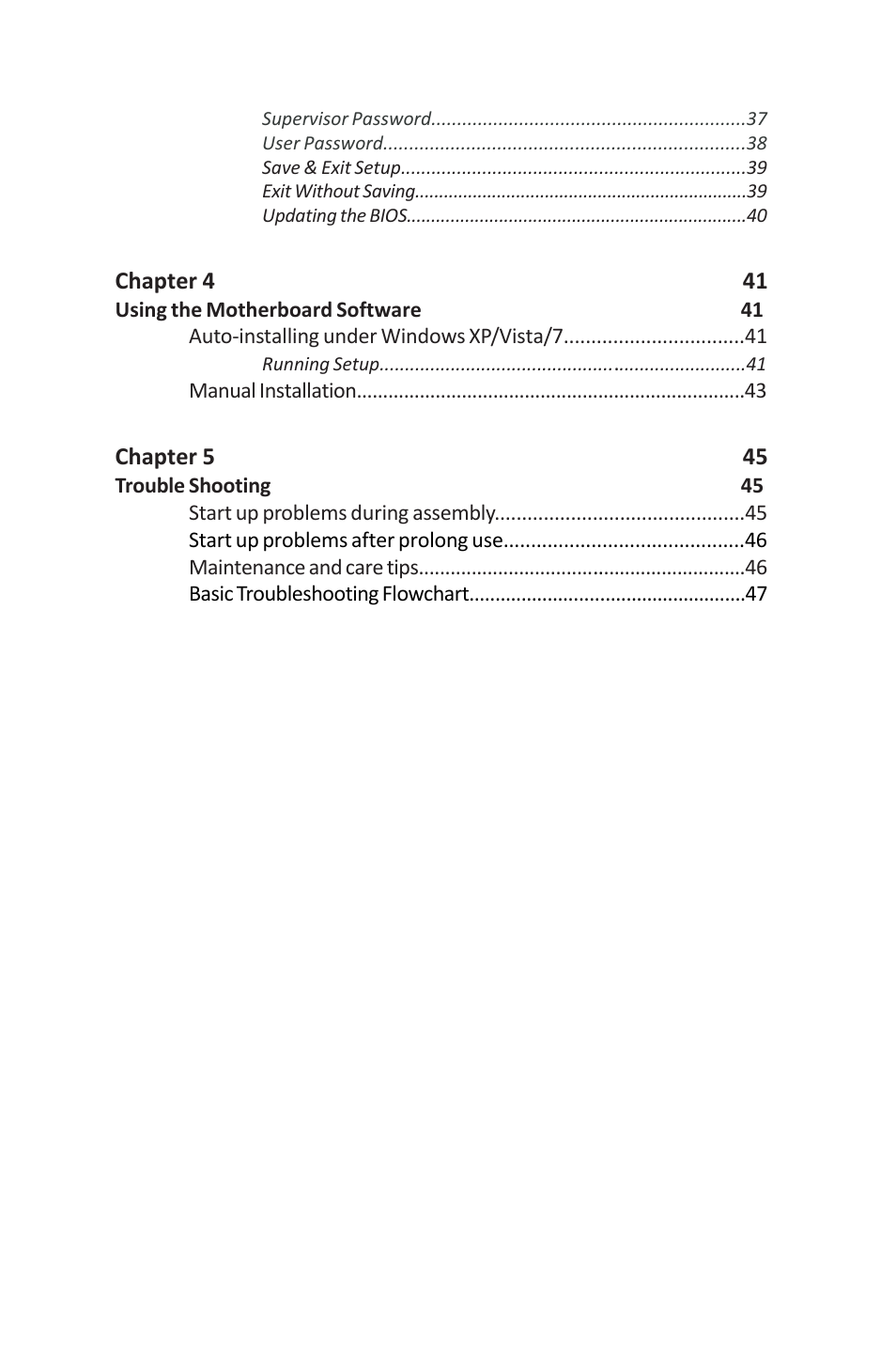 Vx900-i user manual | Elitegroup VX900-I (V1.0A) User Manual | Page 4 / 52