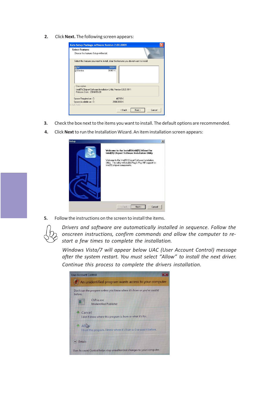 Vx900-i user manual, Chapter 4 | Elitegroup VX900-I (V1.0A) User Manual | Page 46 / 52