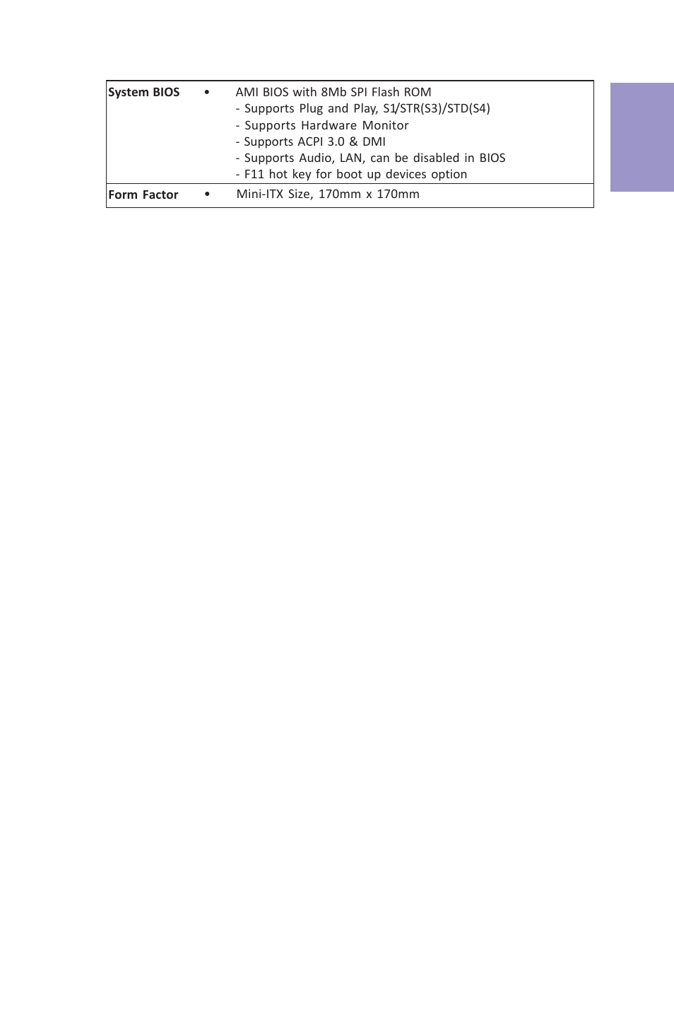 Vx900-i user manual, Chapter 1 | Elitegroup VX900-I (V1.0A) User Manual | Page 7 / 52