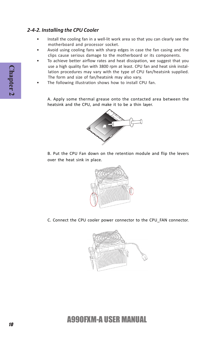 A990fxm-a user manual, Chapter 2 | Elitegroup A990FXM-A (V1.1) User Manual | Page 14 / 68