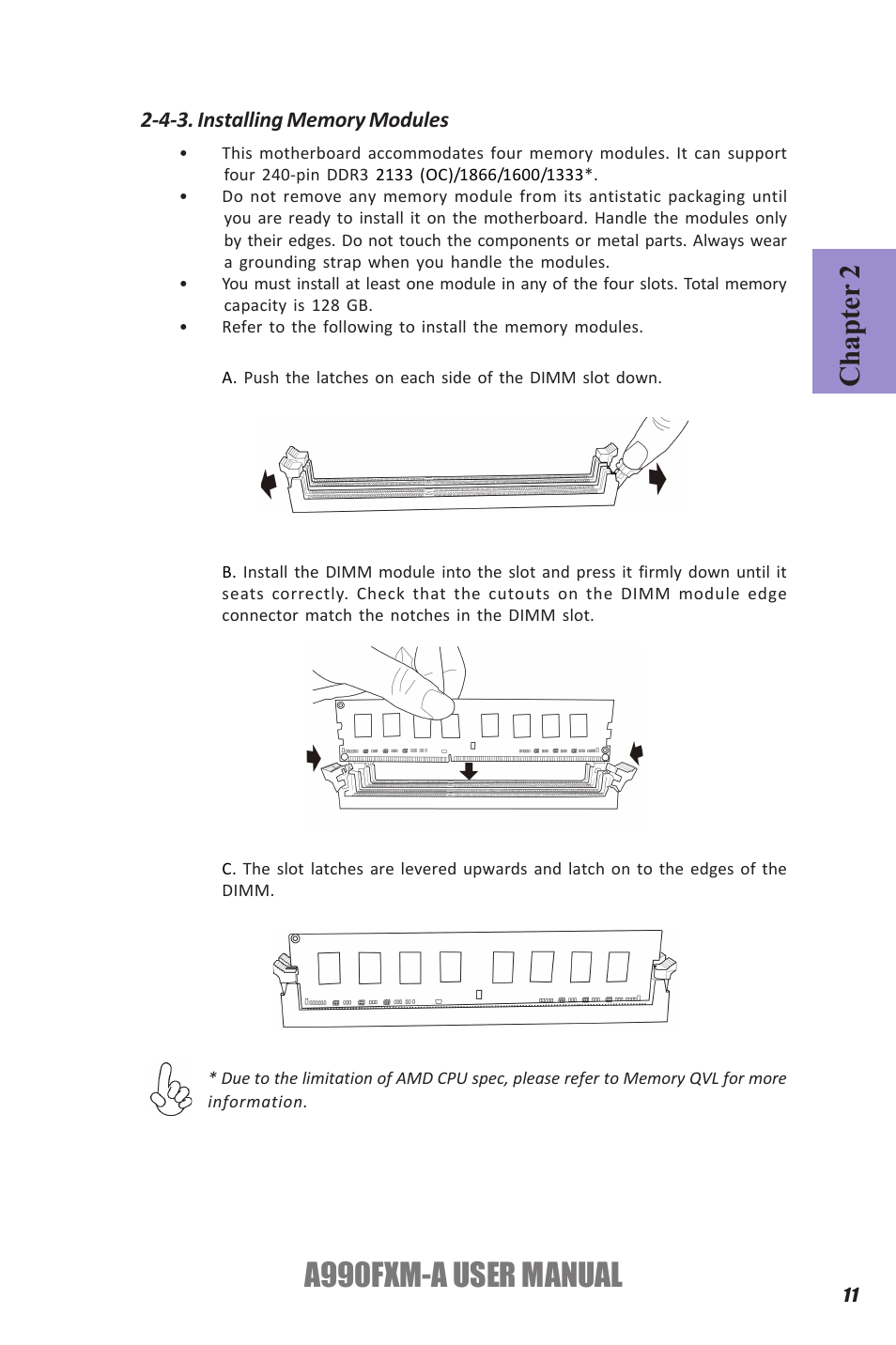 A990fxm-a user manual, Chapter 2 | Elitegroup A990FXM-A (V1.1) User Manual | Page 15 / 68