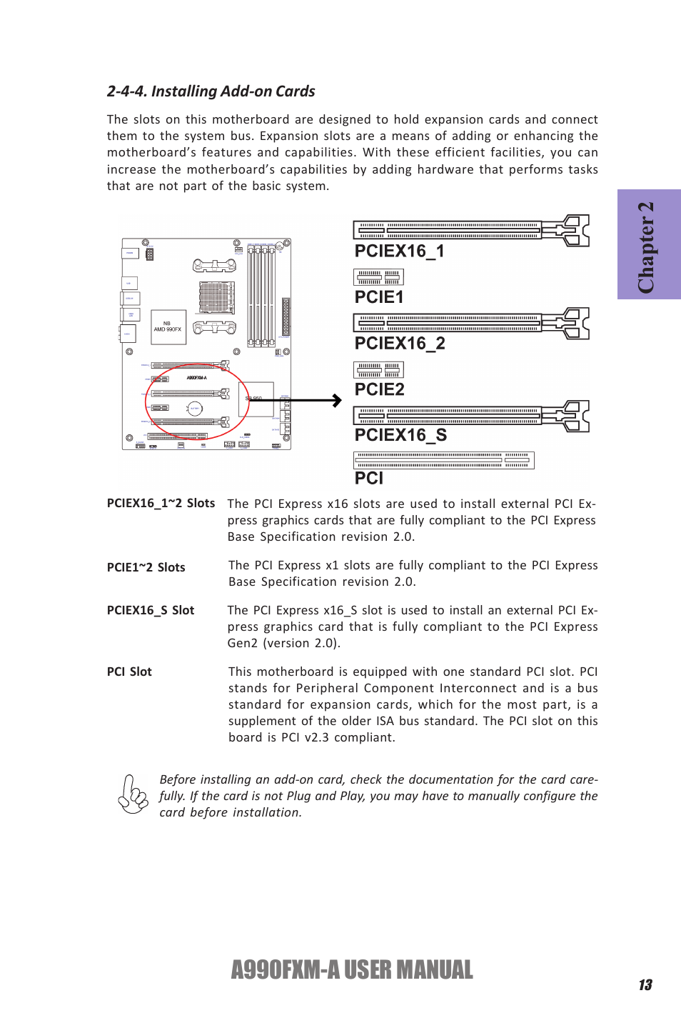 A990fxm-a user manual, Chapter 2 | Elitegroup A990FXM-A (V1.1) User Manual | Page 17 / 68