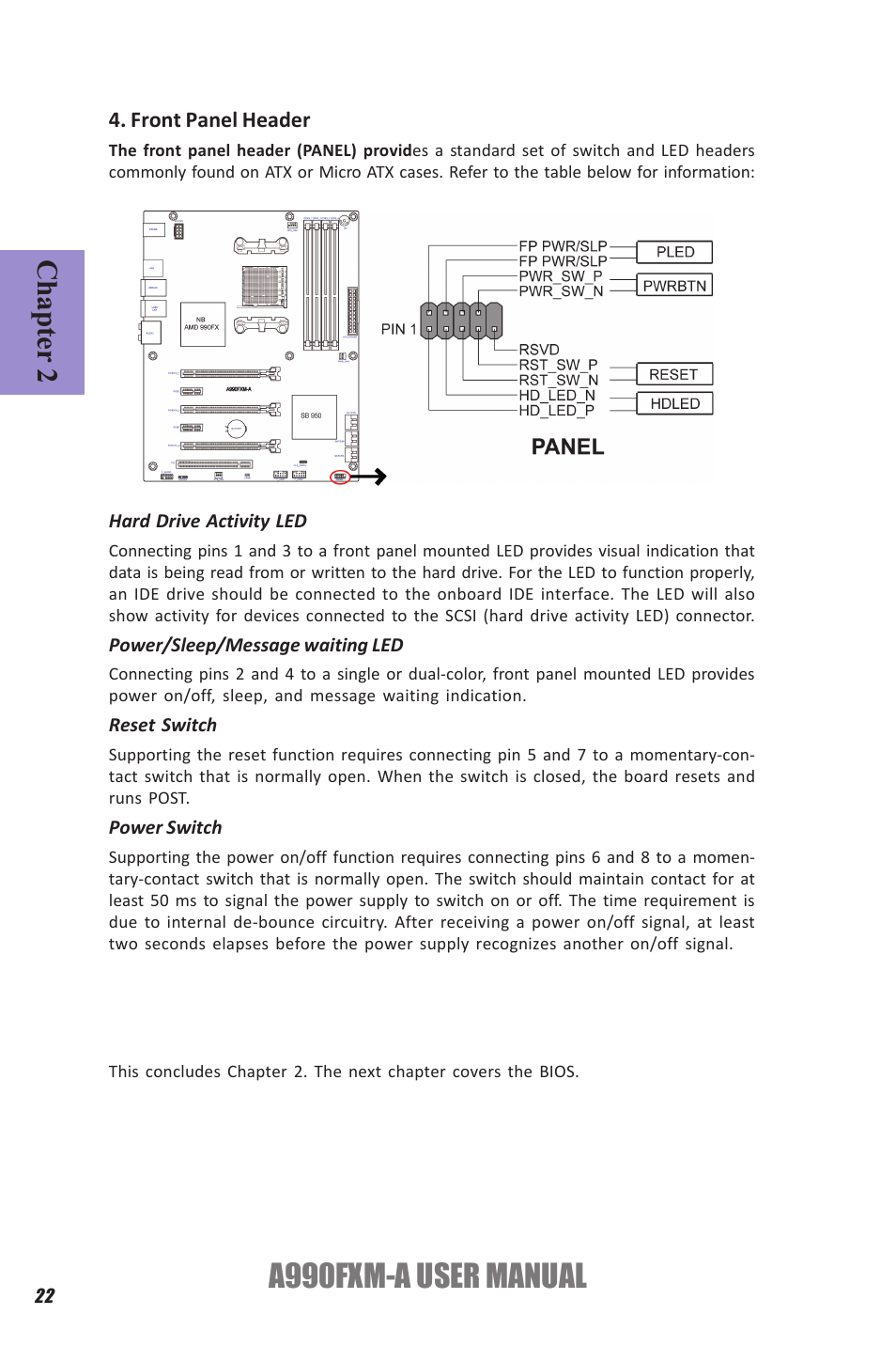 A990fxm-a user manual, Chapter 2 | Elitegroup A990FXM-A (V1.1) User Manual | Page 26 / 68