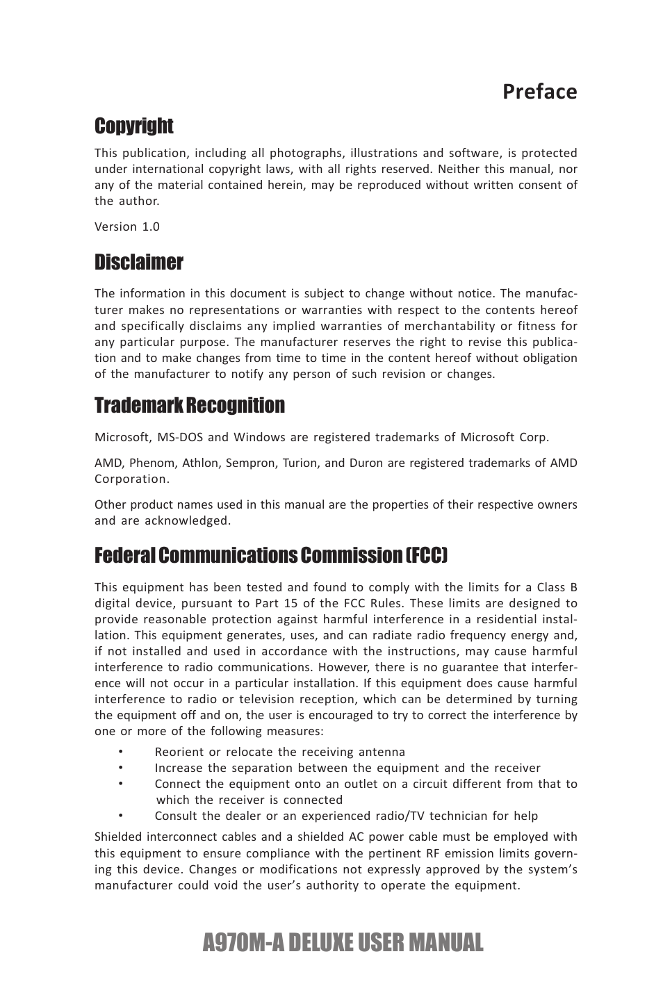 Elitegroup A970M-A DELUXE (V1.0) User Manual | 74 pages