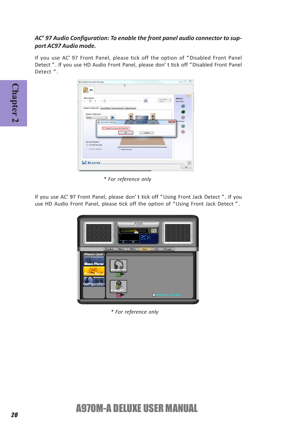 A970m-a deluxe user manual, Chapter 2 | Elitegroup A970M-A DELUXE (V1.0) User Manual | Page 24 / 74