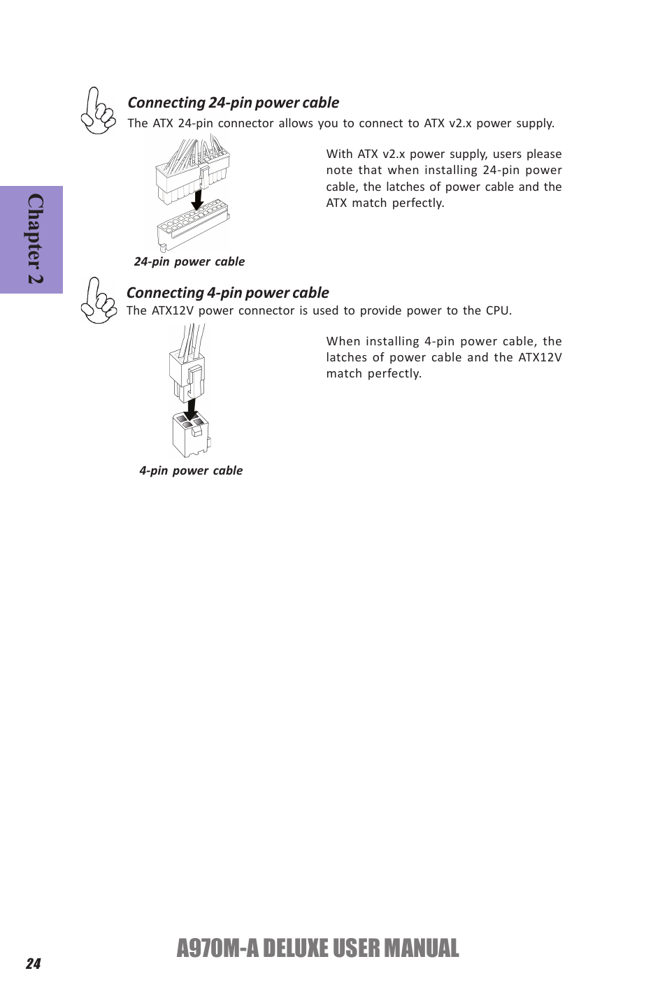 A970m-a deluxe user manual, Chapter 2 | Elitegroup A970M-A DELUXE (V1.0) User Manual | Page 28 / 74