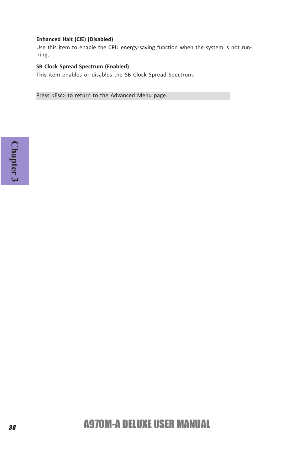 A970m-a deluxe user manual, Chapter 3 | Elitegroup A970M-A DELUXE (V1.0) User Manual | Page 42 / 74