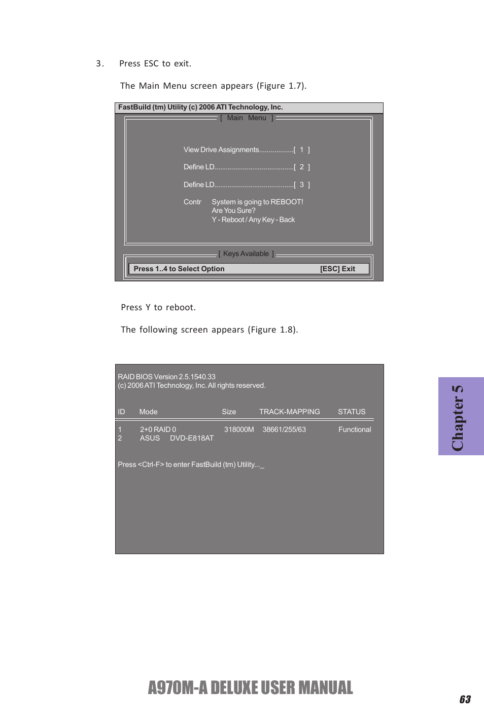 A970m-a deluxe user manual, Chapter 5 | Elitegroup A970M-A DELUXE (V1.0) User Manual | Page 67 / 74