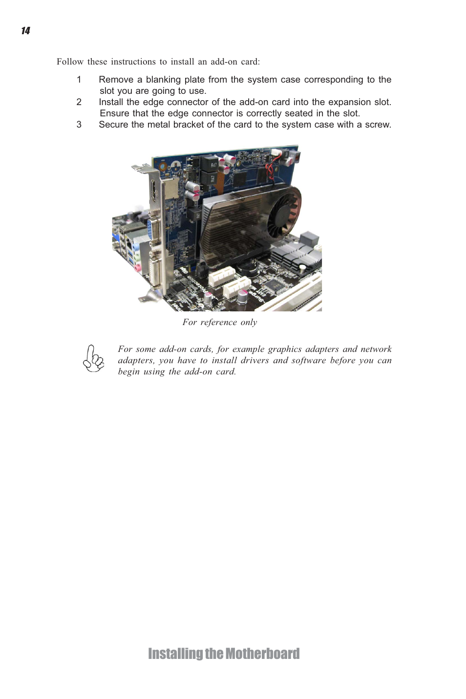 Installing the motherboard | Elitegroup A960M-M2 (V1.0) User Manual | Page 18 / 68