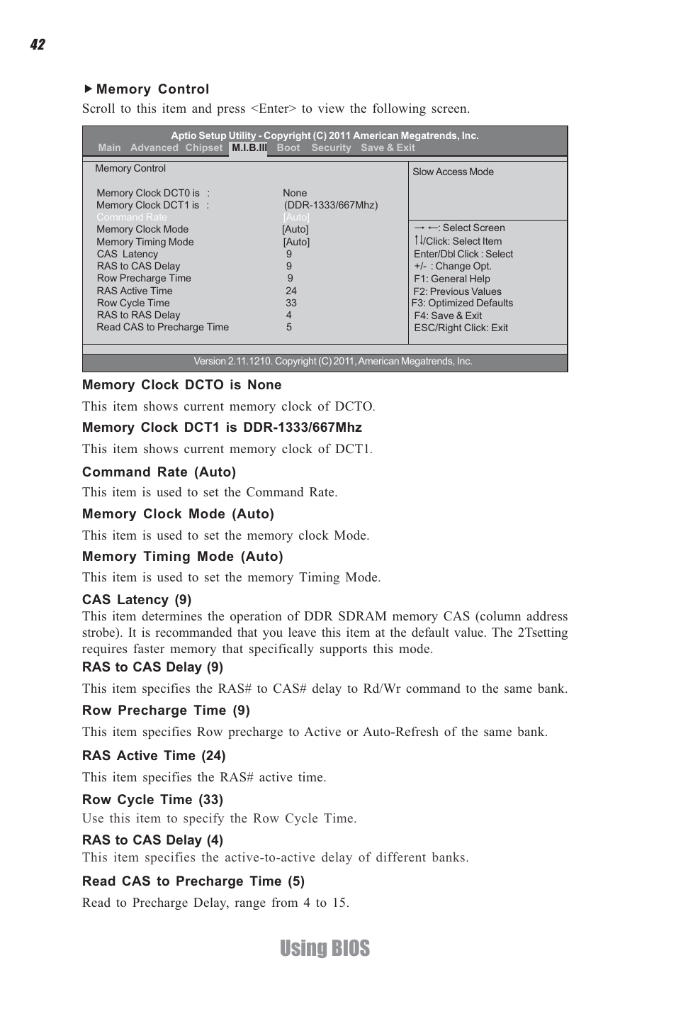 Using bios | Elitegroup A960M-M2 (V1.0) User Manual | Page 46 / 68