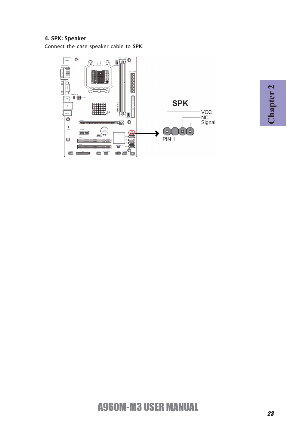 A960m-m3 user manual, Chapter 2 | Elitegroup A960M-M3 (V1.0) User Manual | Page 27 / 68