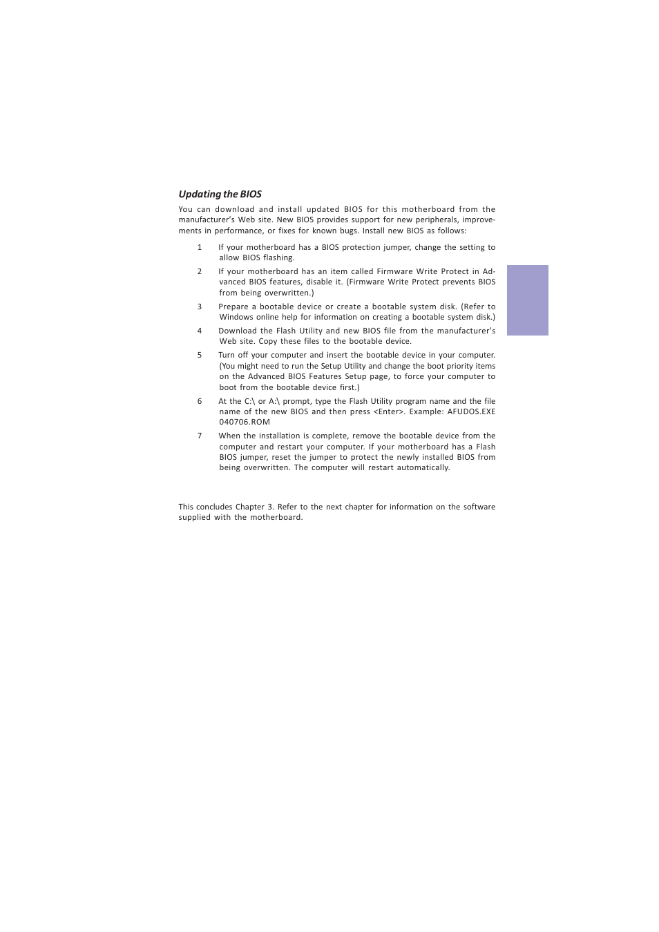 A960m-mv user manual, Chapter 2 | Elitegroup A960M-MV (V1.0A) User Manual | Page 35 / 82