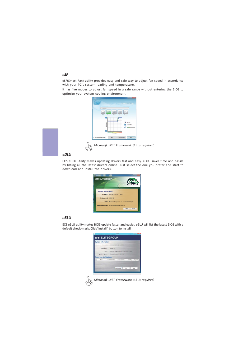 A960m-mv user manual, Chapter 3 | Elitegroup A960M-MV (V1.0A) User Manual | Page 40 / 82