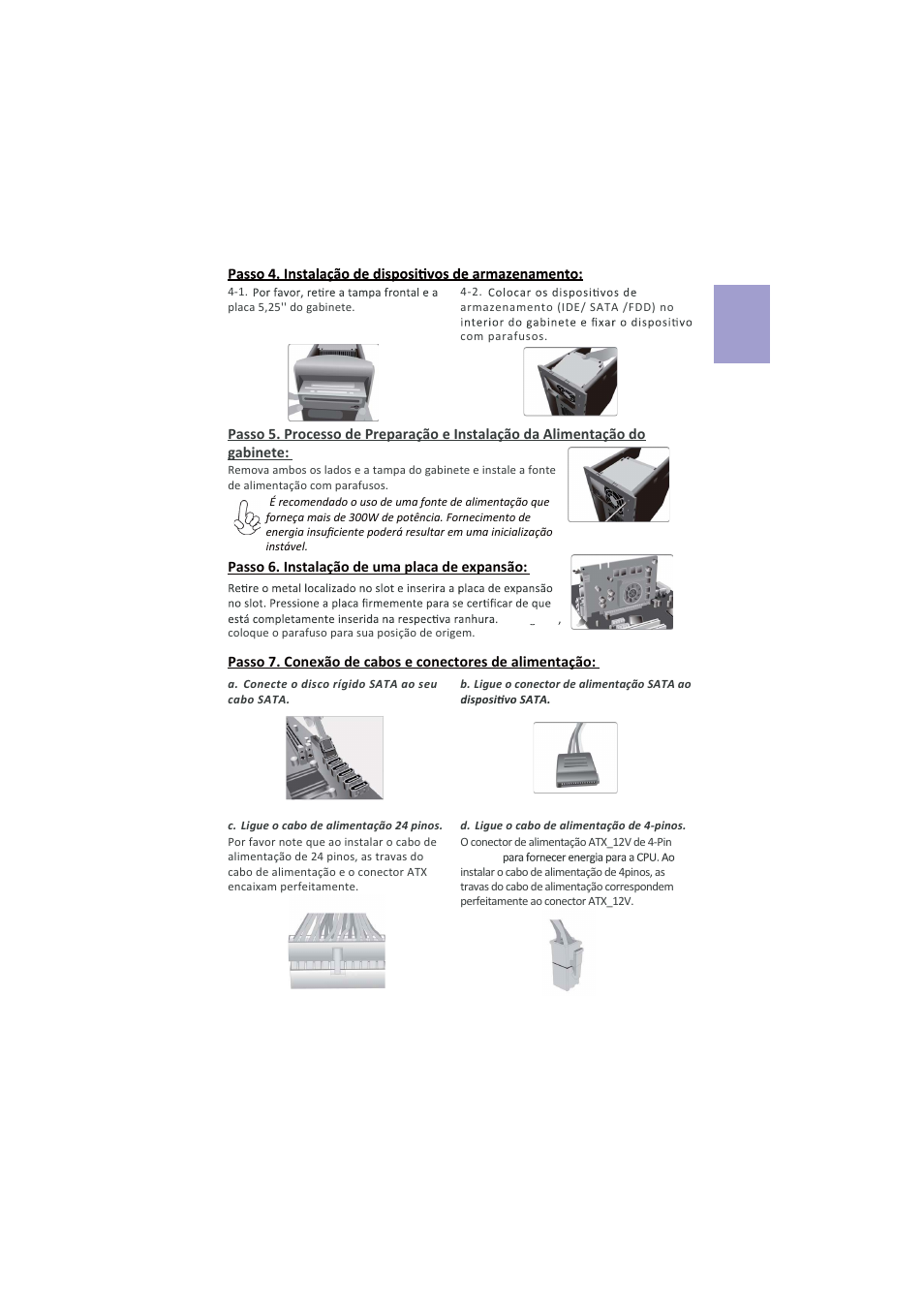 Português | Elitegroup A960M-MV (V1.0A) User Manual | Page 51 / 82