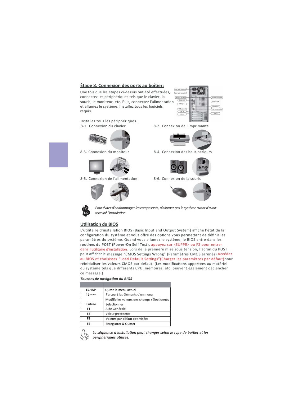 Français | Elitegroup A960M-MV (V1.0A) User Manual | Page 58 / 82