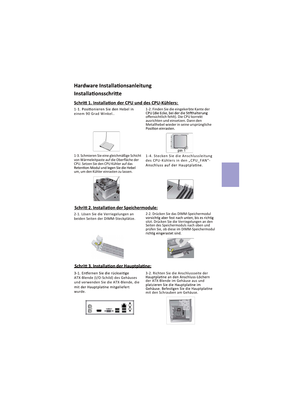 Deutsch | Elitegroup A960M-MV (V1.0A) User Manual | Page 59 / 82