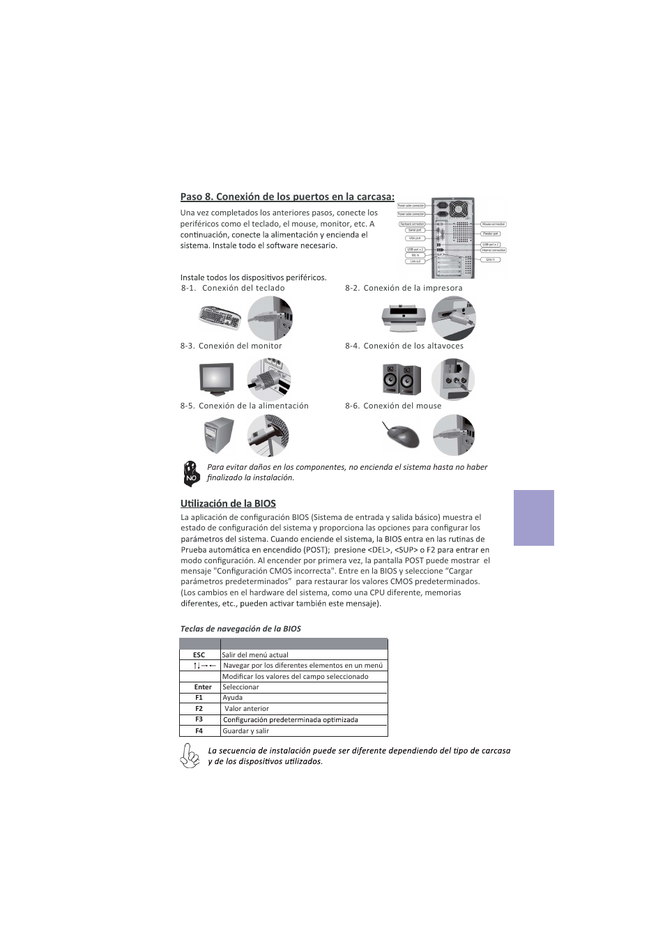 Español | Elitegroup A960M-MV (V1.0A) User Manual | Page 67 / 82