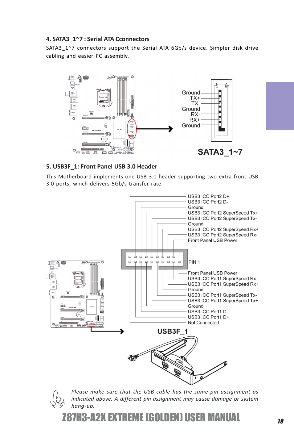 Z87h3-a2x extreme (golden) user manual, Chapter 2 | Elitegroup Z87H3-A2X GOLDEN (V1.0) User Manual | Page 25 / 104