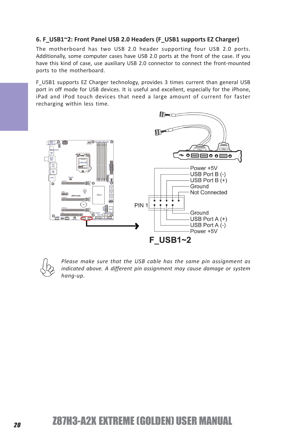 Z87h3-a2x extreme (golden) user manual, Chapter 2 | Elitegroup Z87H3-A2X GOLDEN (V1.0) User Manual | Page 26 / 104