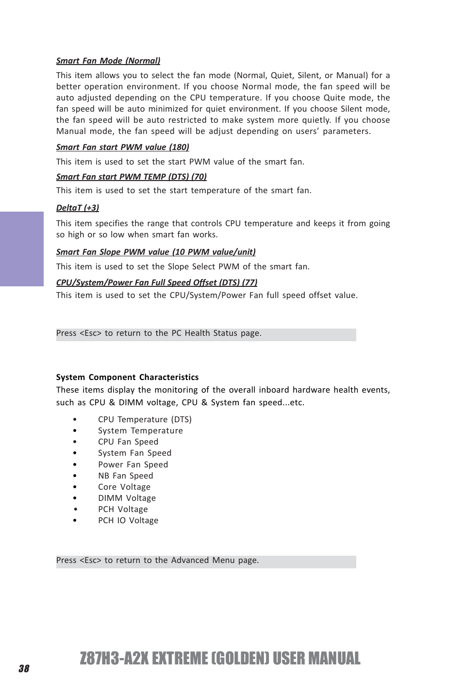 Z87h3-a2x extreme (golden) user manual, Chapter 3 | Elitegroup Z87H3-A2X GOLDEN (V1.0) User Manual | Page 44 / 104