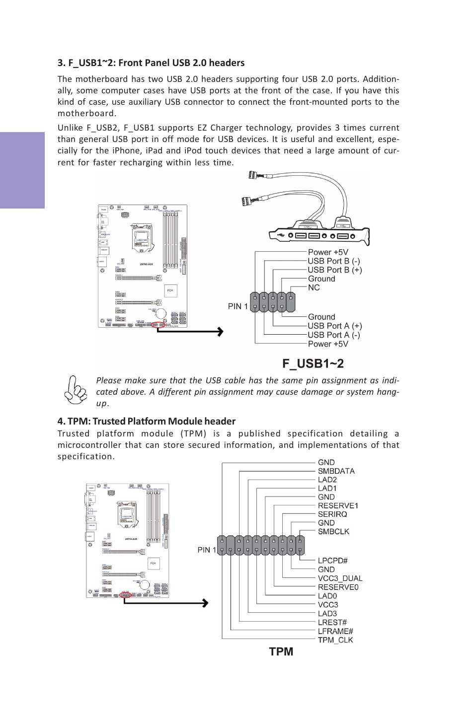 Z87h3-a3x user manual, Chapter 2 | Elitegroup Z87H3-A3X (V1.0) User Manual | Page 24 / 96