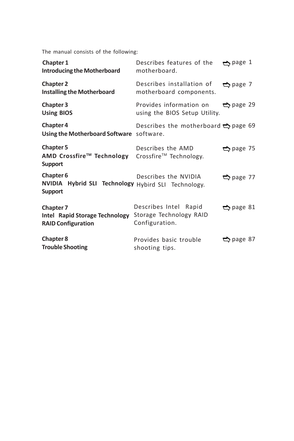 Z87h3-a3x user manual, About the manual | Elitegroup Z87H3-A3X (V1.0) User Manual | Page 3 / 96