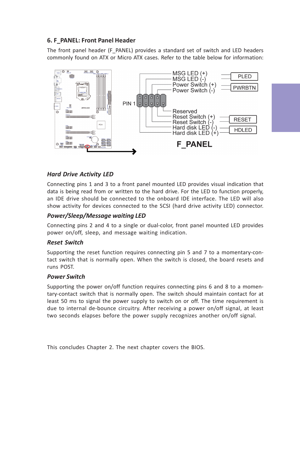 Z87h3-a3x user manual, Chapter 2 | Elitegroup Z87H3-A3X (V1.0) User Manual | Page 33 / 96