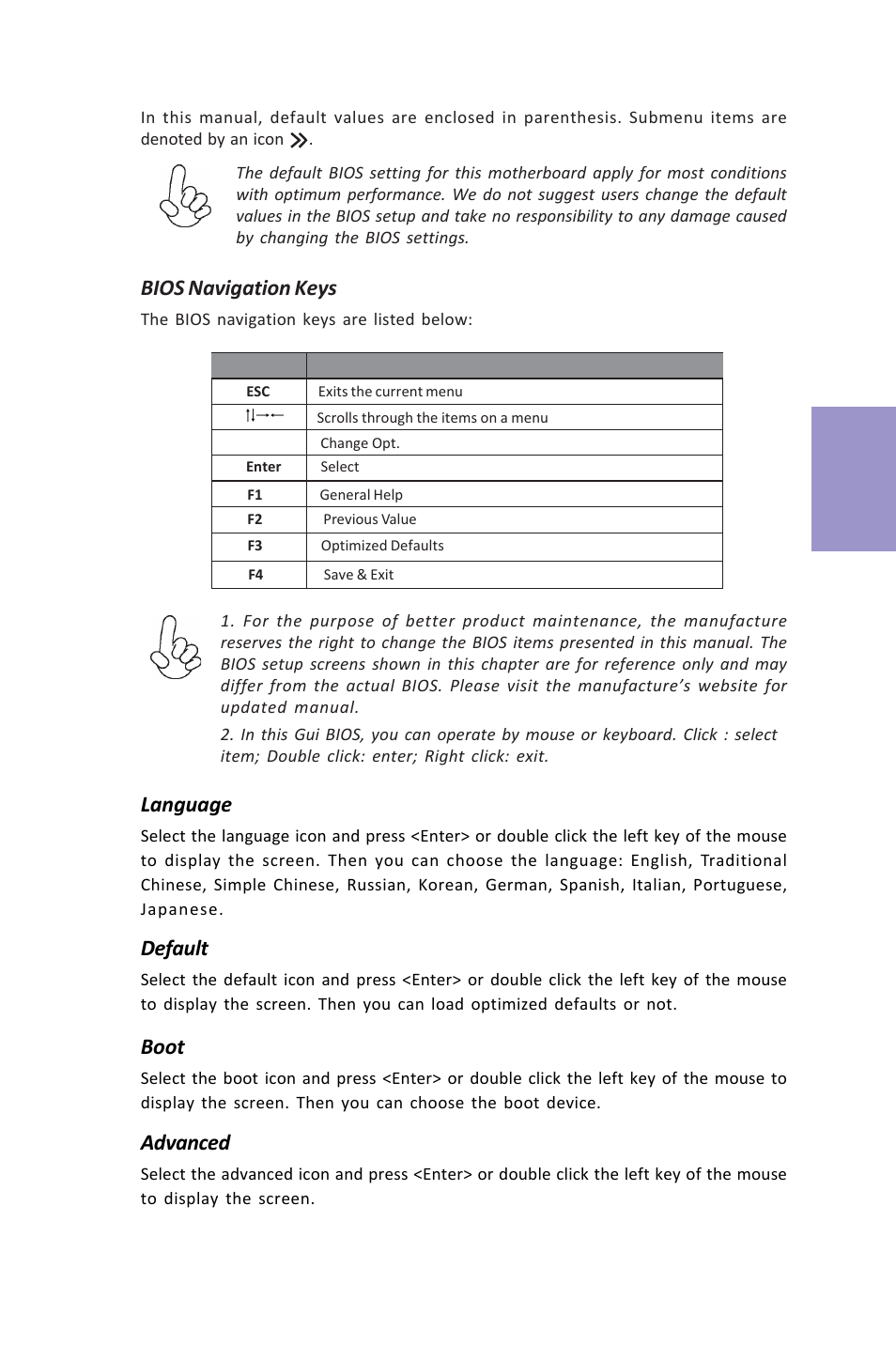 Z87h3-a3x user manual, Chapter 3 | Elitegroup Z87H3-A3X (V1.0) User Manual | Page 37 / 96