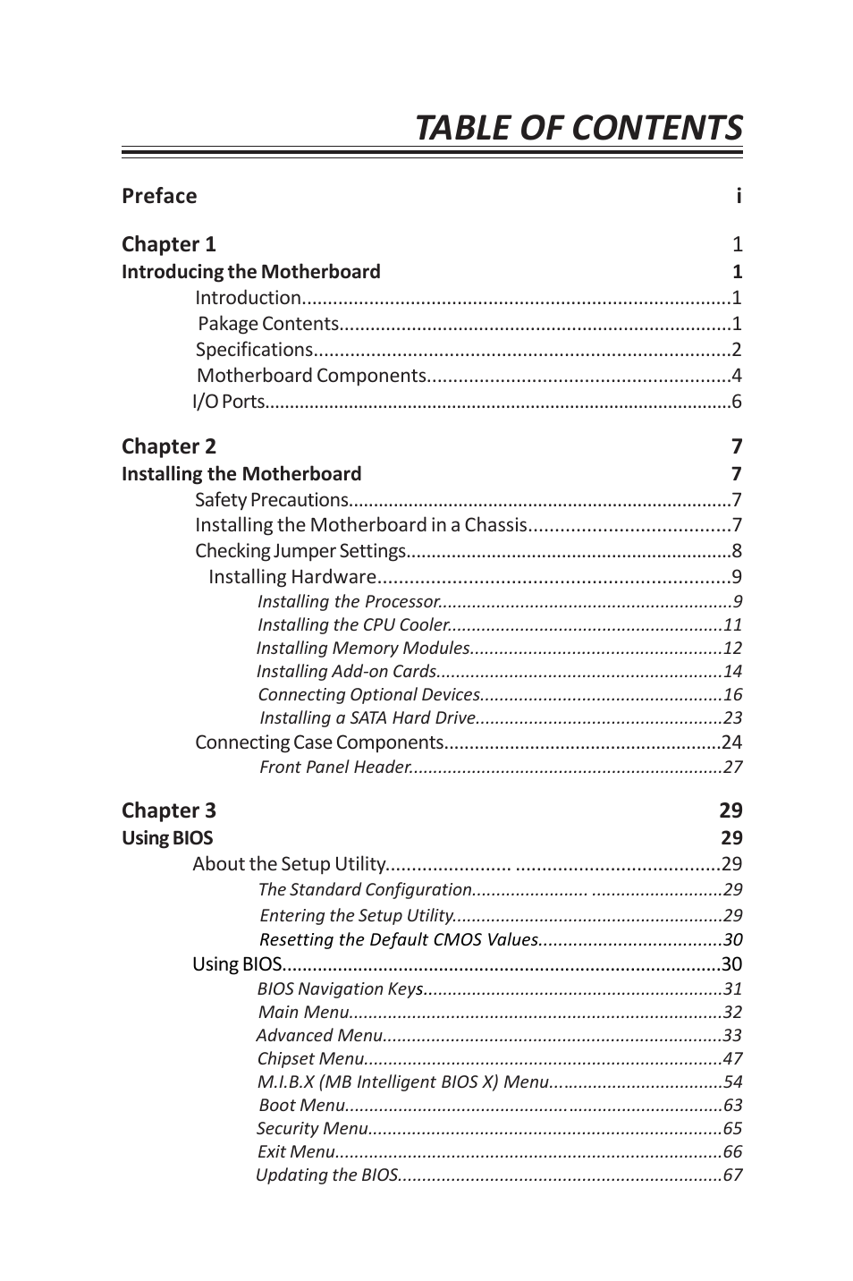 Elitegroup Z87H3-A3X (V1.0) User Manual | Page 5 / 96