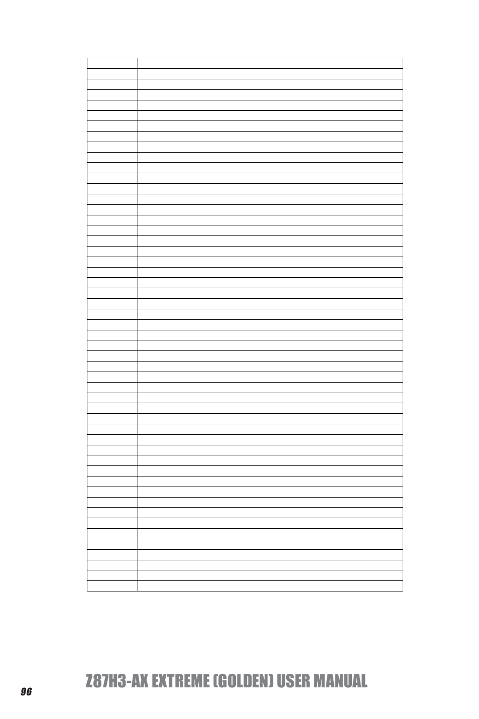 Z87h3-ax extreme (golden) user manual | Elitegroup Z87H3-AX GOLDEN (V1.0) User Manual | Page 102 / 104