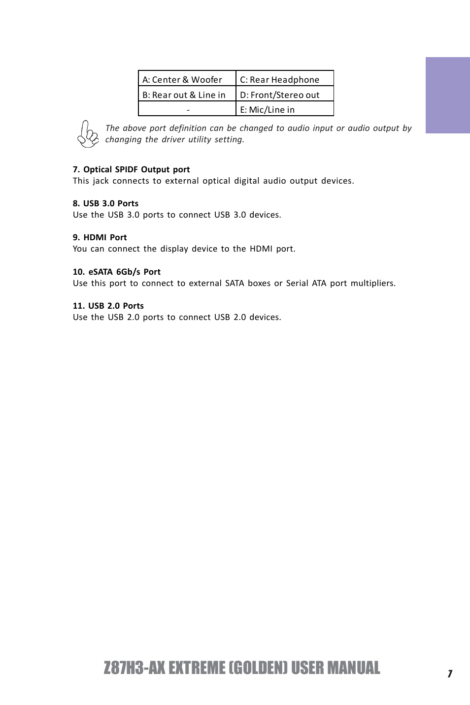 Z87h3-ax extreme (golden) user manual, Chapter 1 | Elitegroup Z87H3-AX GOLDEN (V1.0) User Manual | Page 13 / 104