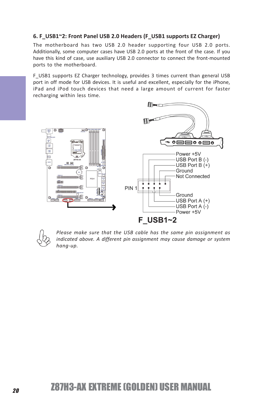 Z87h3-ax extreme (golden) user manual, Chapter 2 | Elitegroup Z87H3-AX GOLDEN (V1.0) User Manual | Page 26 / 104