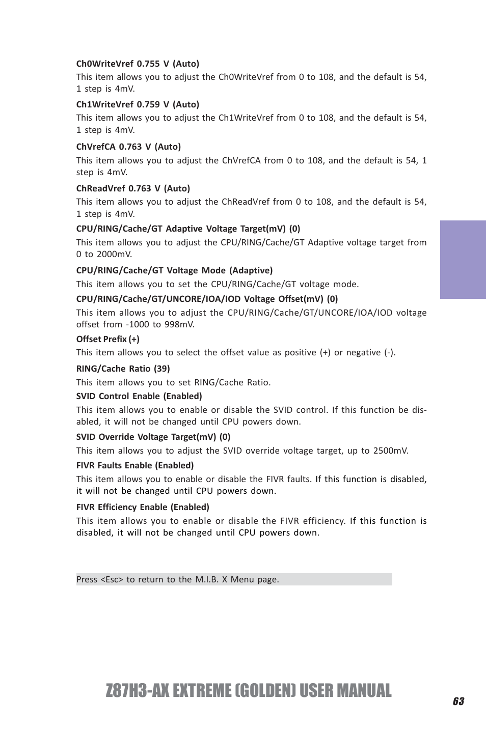 Z87h3-ax extreme (golden) user manual, Chapter 3 | Elitegroup Z87H3-AX GOLDEN (V1.0) User Manual | Page 69 / 104