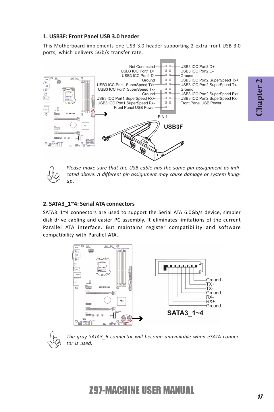 Z97-machine user manual, Chapter 2 | Elitegroup Z97-MACHINE (V1.0) User Manual | Page 23 / 90