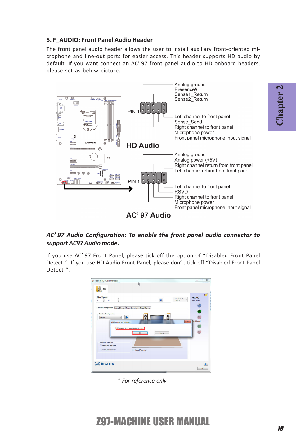 Z97-machine user manual, Chapter 2 | Elitegroup Z97-MACHINE (V1.0) User Manual | Page 25 / 90
