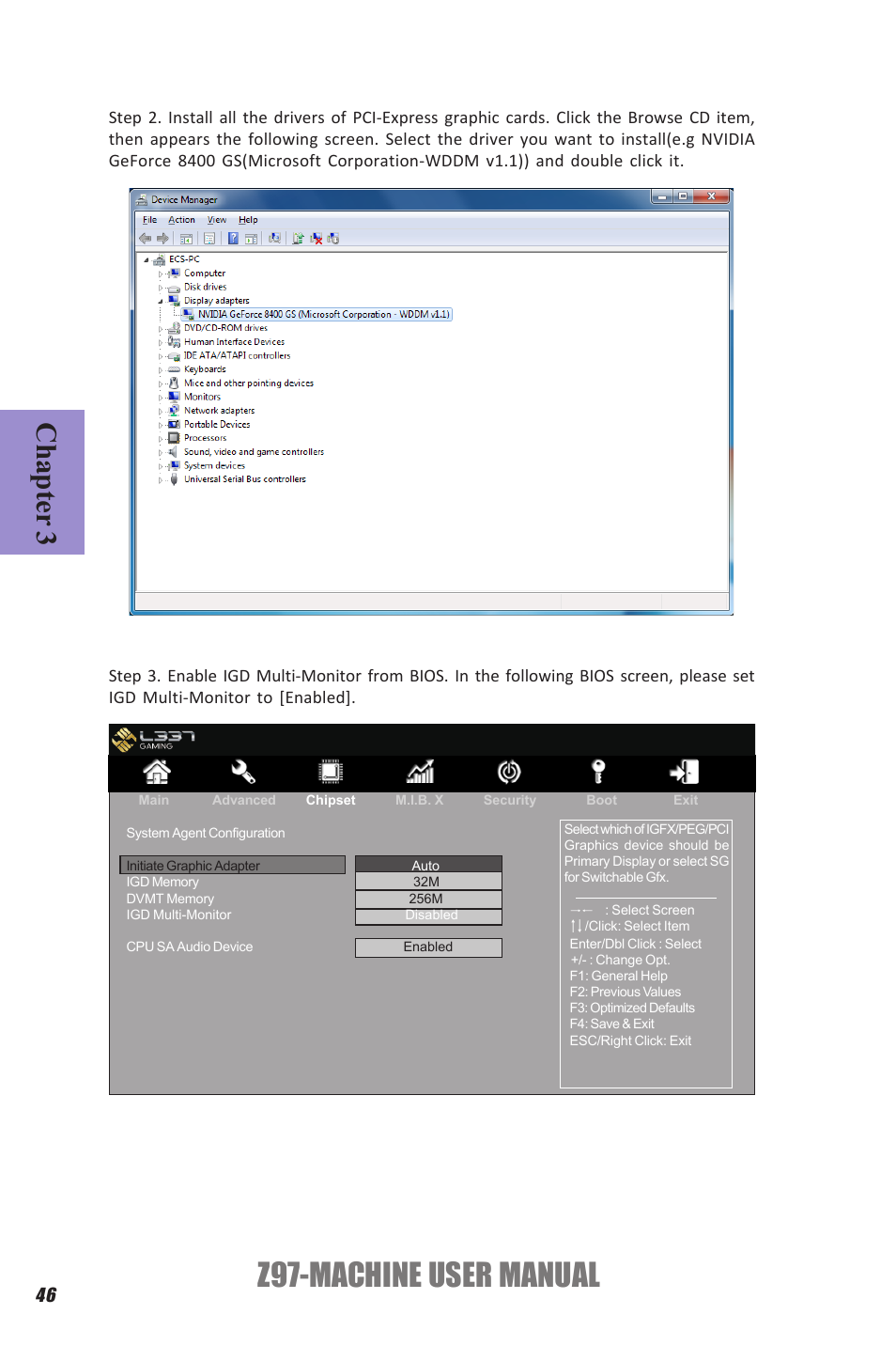 Z97-machine user manual, Chapter 3 | Elitegroup Z97-MACHINE (V1.0) User Manual | Page 52 / 90